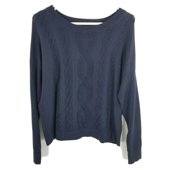 Abercrombie & Fitch Sweaters - Abercrombie & Fitch blue medium Sweater